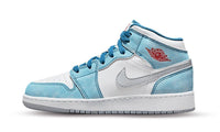 Jordan 1 Mid SE 'French Blue Light Steel' GS