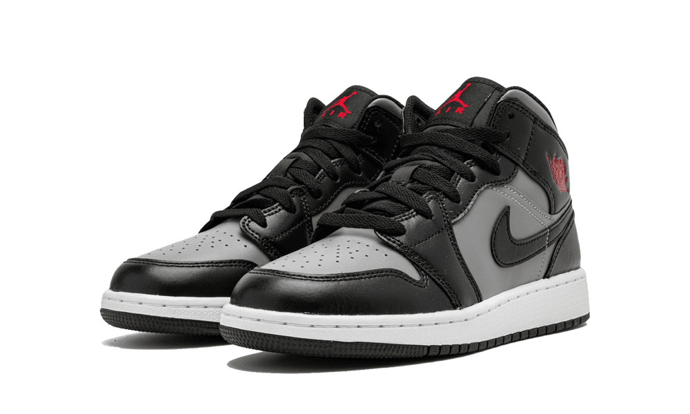 Jordan 1 Mid 'Shadow Red' (GS) - Sneakerhype