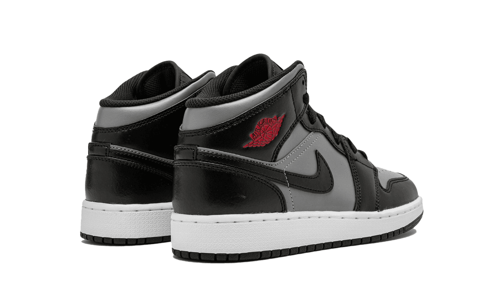 Jordan 1 Mid 'Shadow Red' (GS) - Sneakerhype