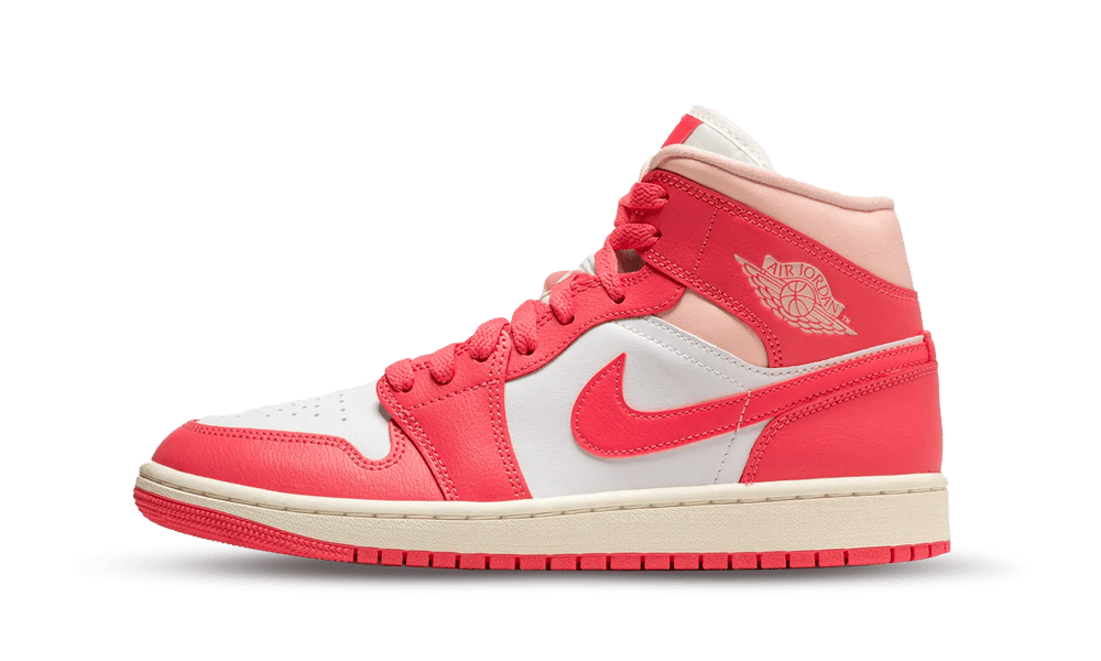 Jordan 1 Mid 'Strawberries And Cream' (W) - Sneakerhype