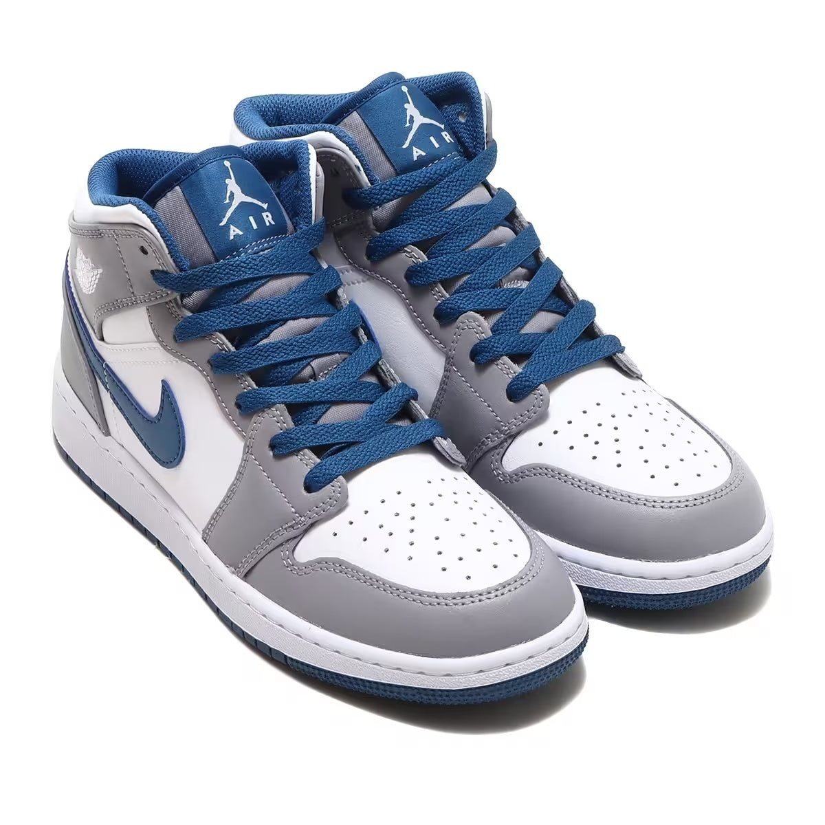 Jordan 1 Mid 'True Blue' GS - Sneakerhype