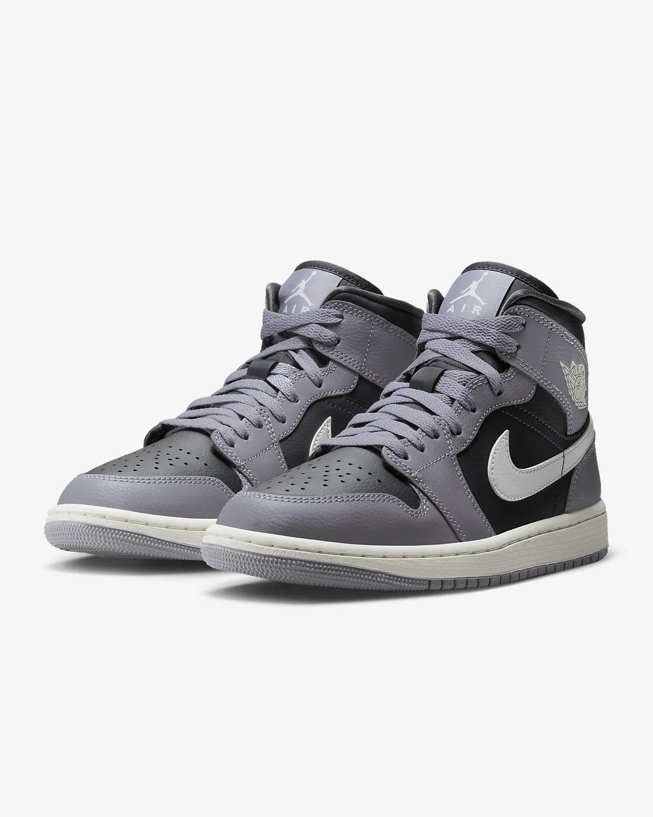 Jordan 1 Mid WMNS 'Cement Grey' - Sneakerhype