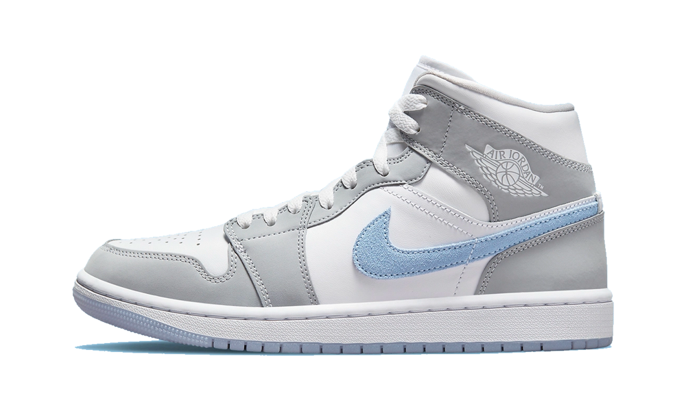 Jordan 1 Mid 'Wolf Grey' - Sneakerhype