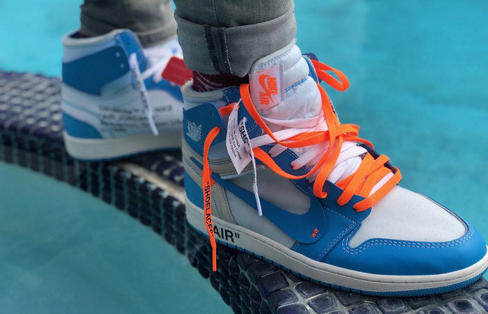 Jordan 1 x off white blue hotsell