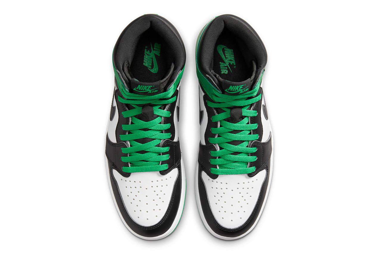 Jordan 1 Retro High OG 'Lucky Green' - Sneakerhype