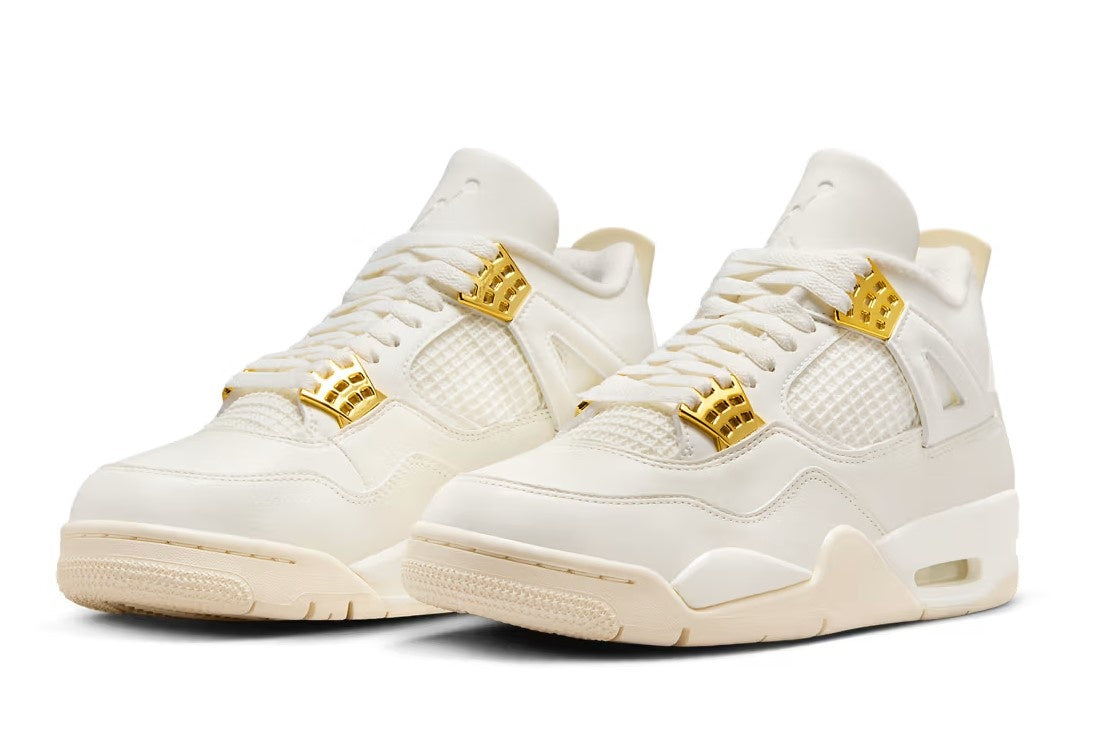 Jordan 4 Sail and Metallic Gold (W)