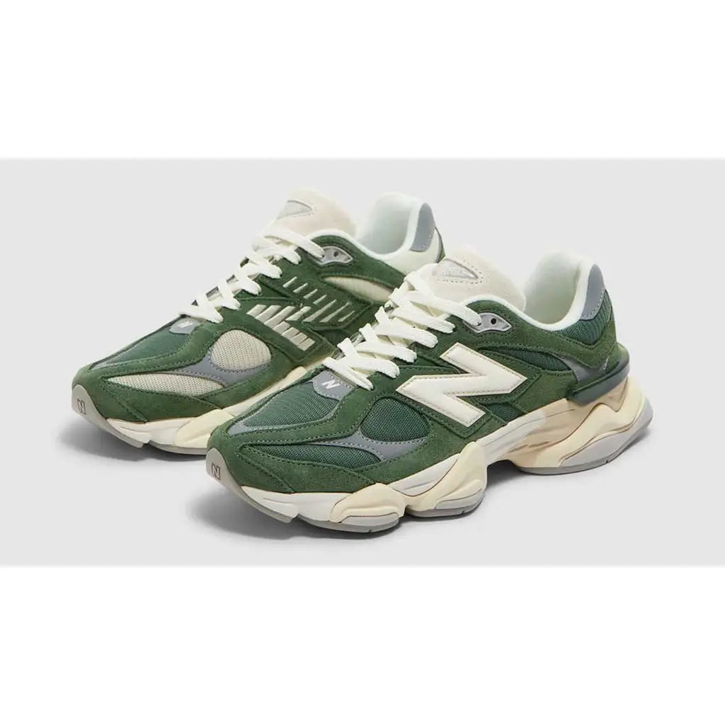 New Balance 9060 Green Suede