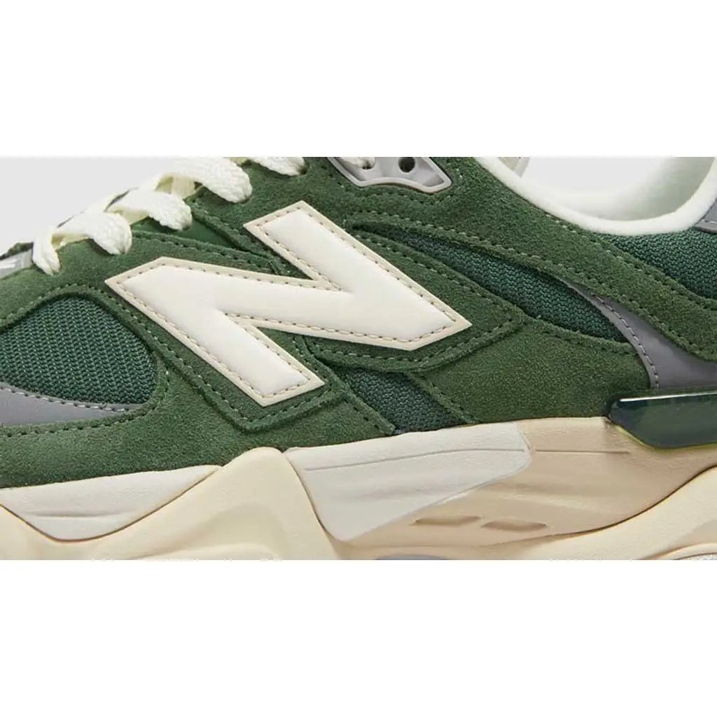 New Balance 9060 Green Suede