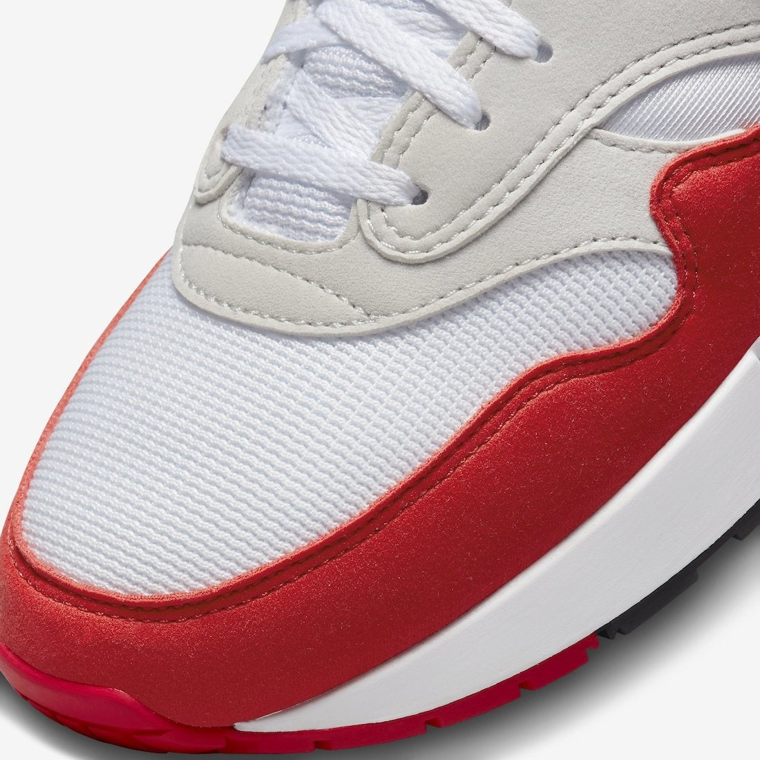 Nike air max 1 *anniversary* (white / university red hotsell