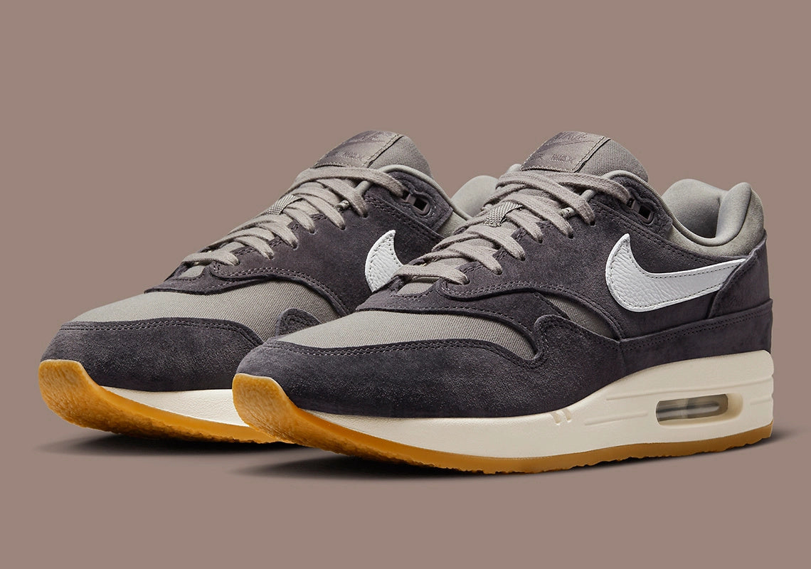 Nike air max 1 print grey best sale