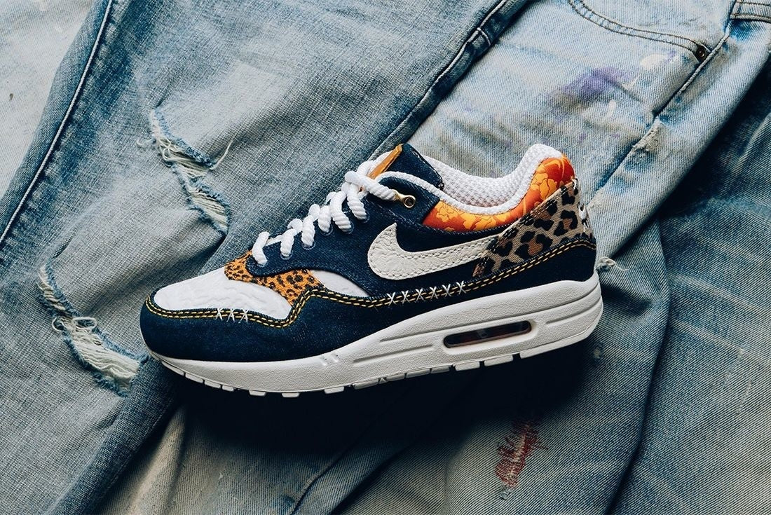 Nike wmns air max 1 premium leopard best sale