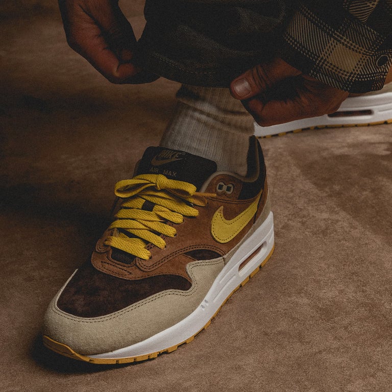 Nike air max 1 premium brown hotsell