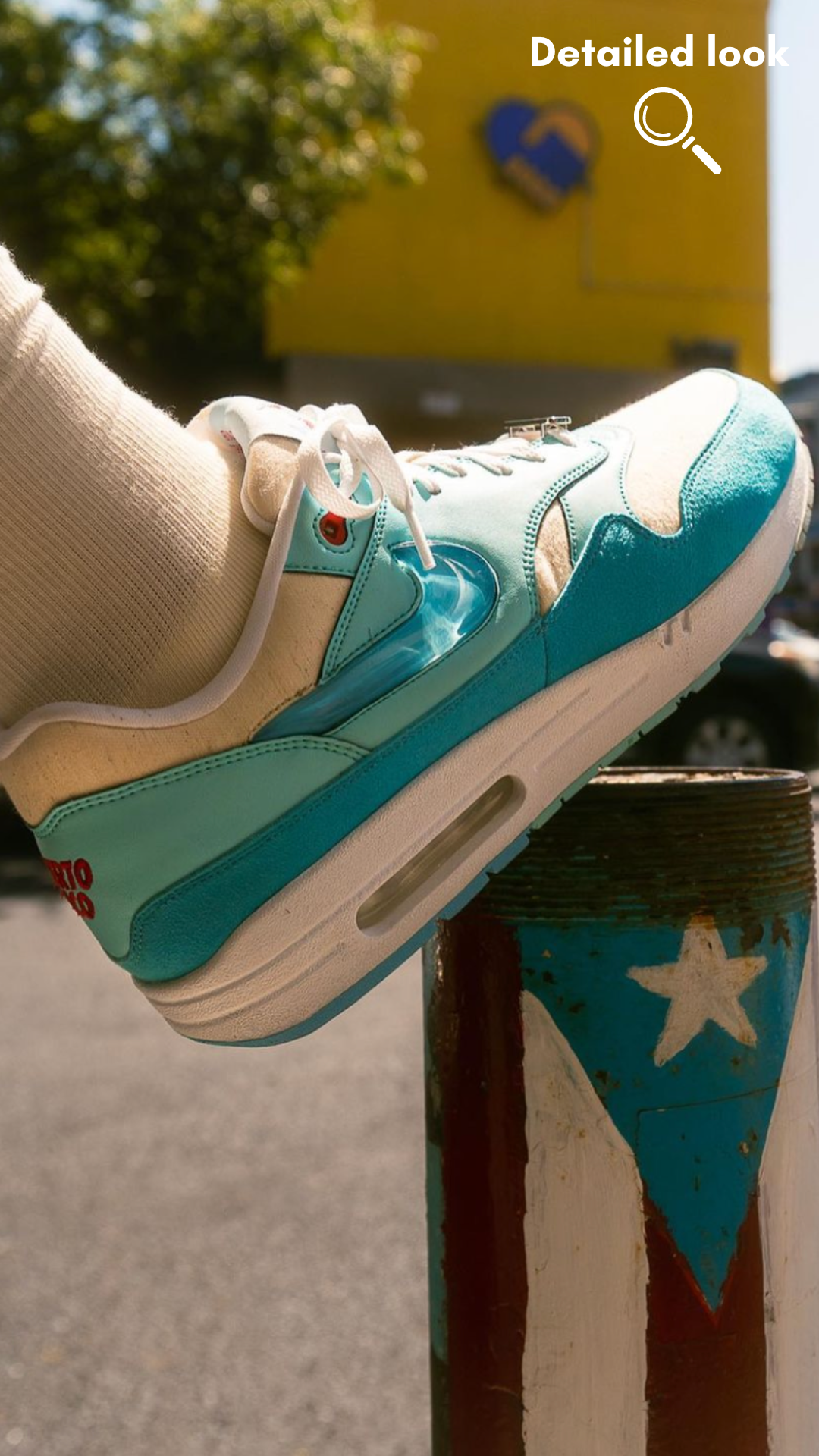 Nike Air Max 1 Puerto Rico Blue Gale