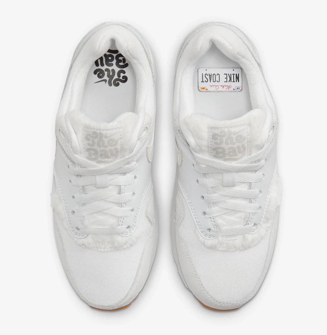 Nike air max 1 mens white best sale