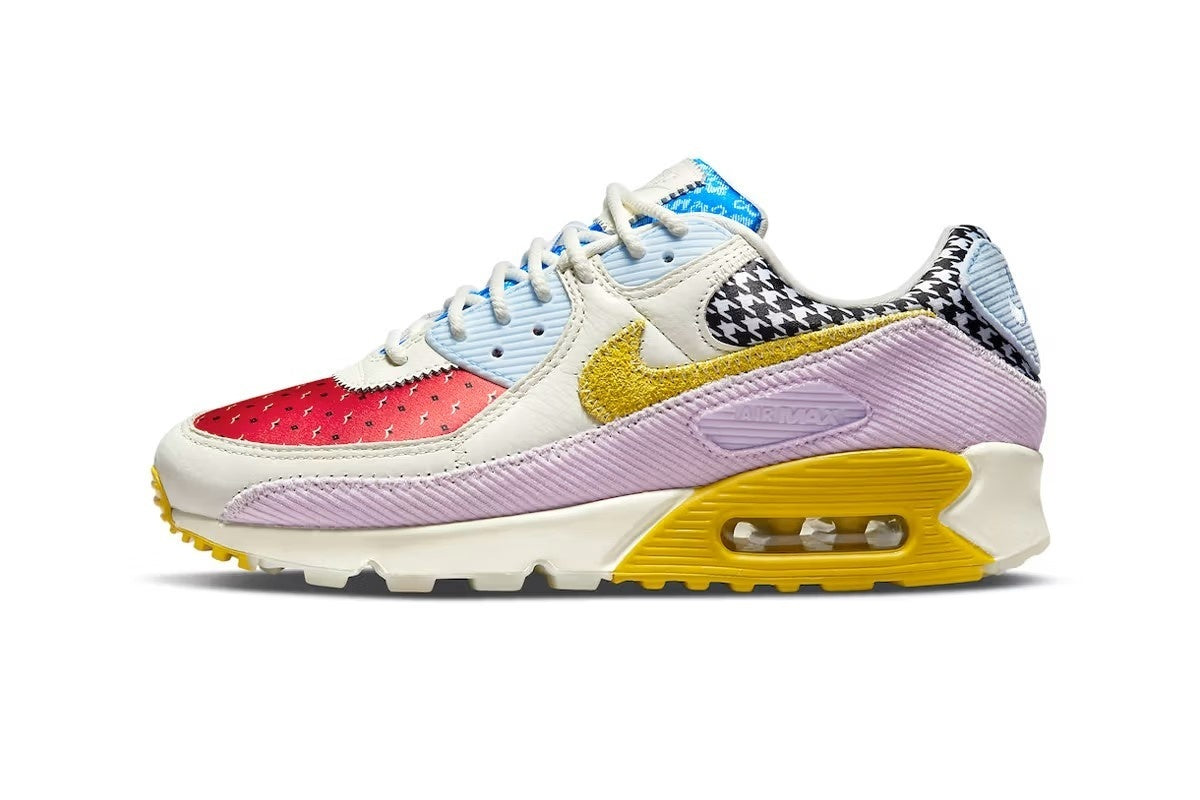 Air max 90 yellow and pink online