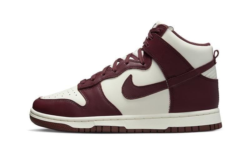 Nike Dunk High 'Burgundy Crush' - Sneakerhype