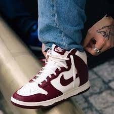 Nike Dunk High 'Burgundy Crush' - Sneakerhype