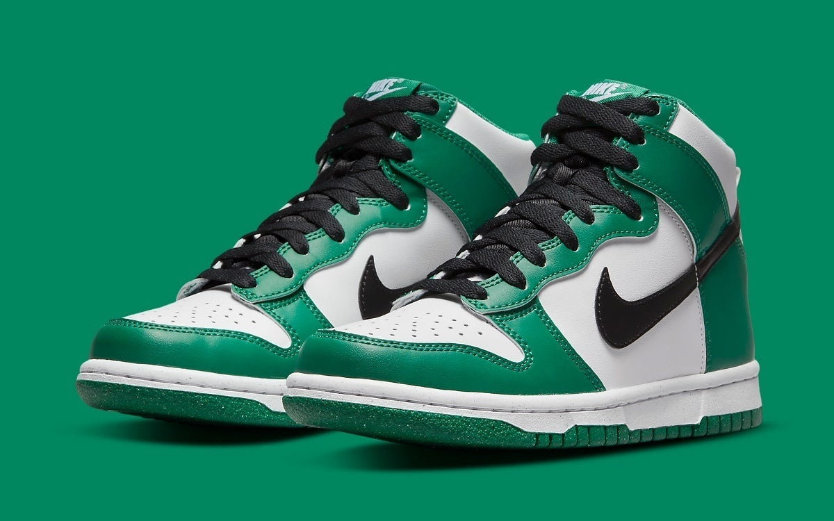 Nike Dunk High 'Celtics' (GS) - Sneakerhype