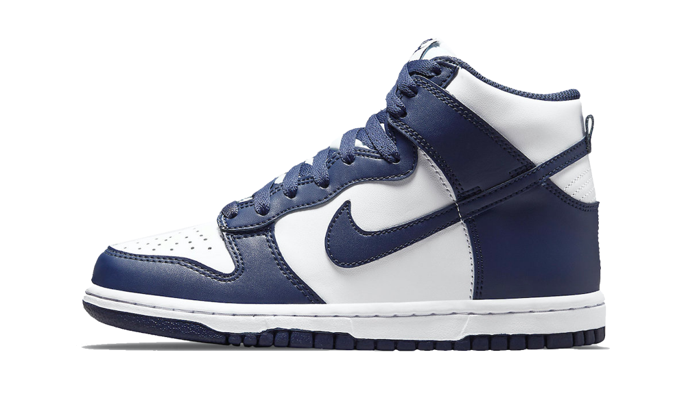 Nike Dunk High ''Navy White'' GS