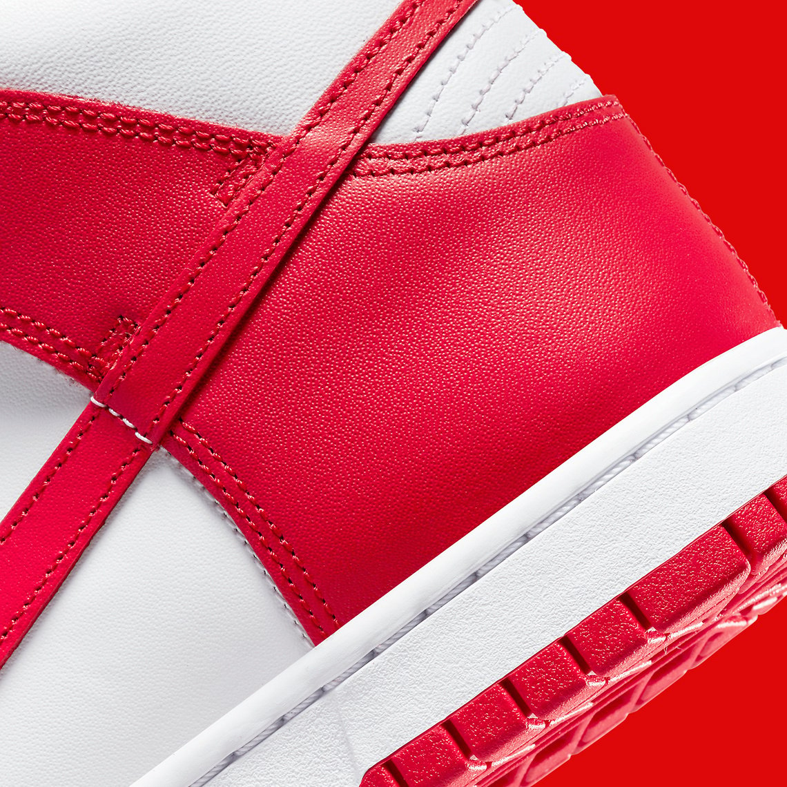 Nike Dunk High 'University Red' - Sneakerhype