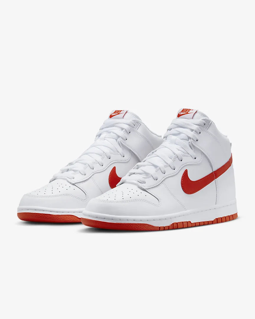 Nike Dunk High 'White Picante Red' - Sneakerhype