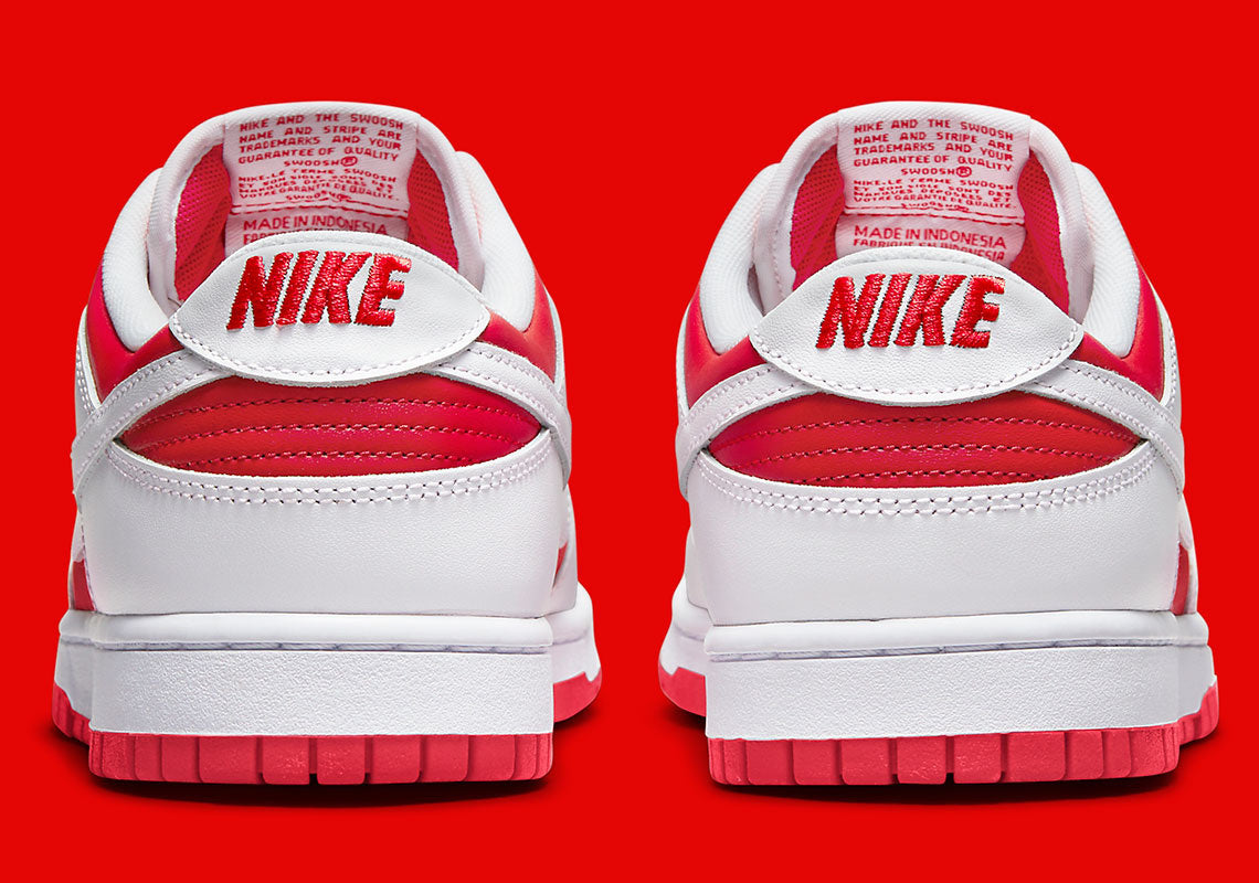 Nike Dunk Low 'Championship Red' - Sneakerhype