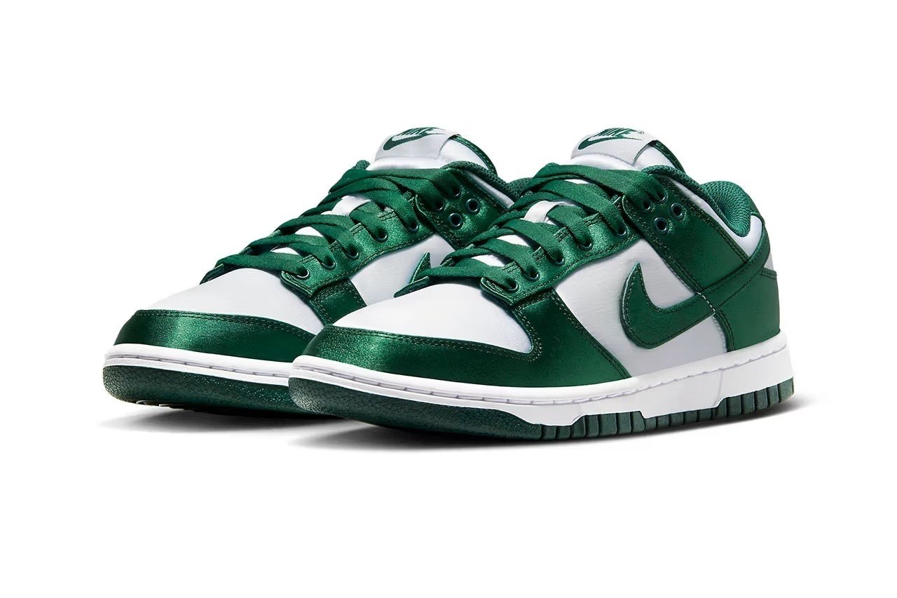 Nike Dunk Low Michigan State Satin (W)