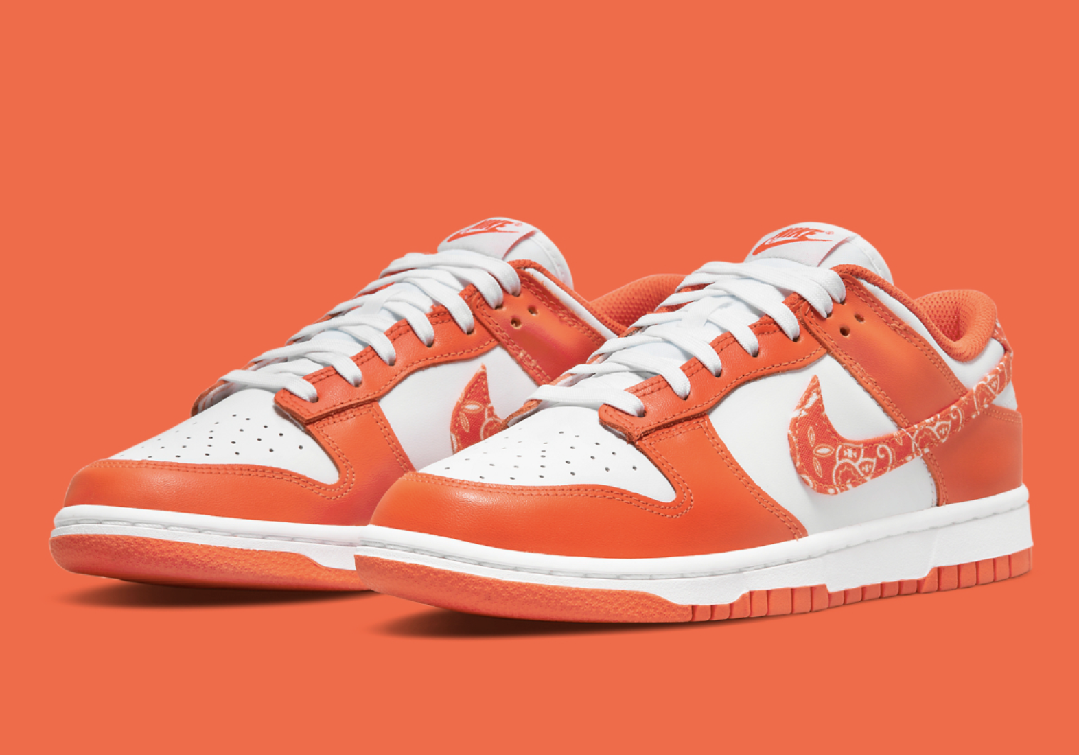 Nike Dunk Low 'Paisley Orange' (W) - Sneakerhype