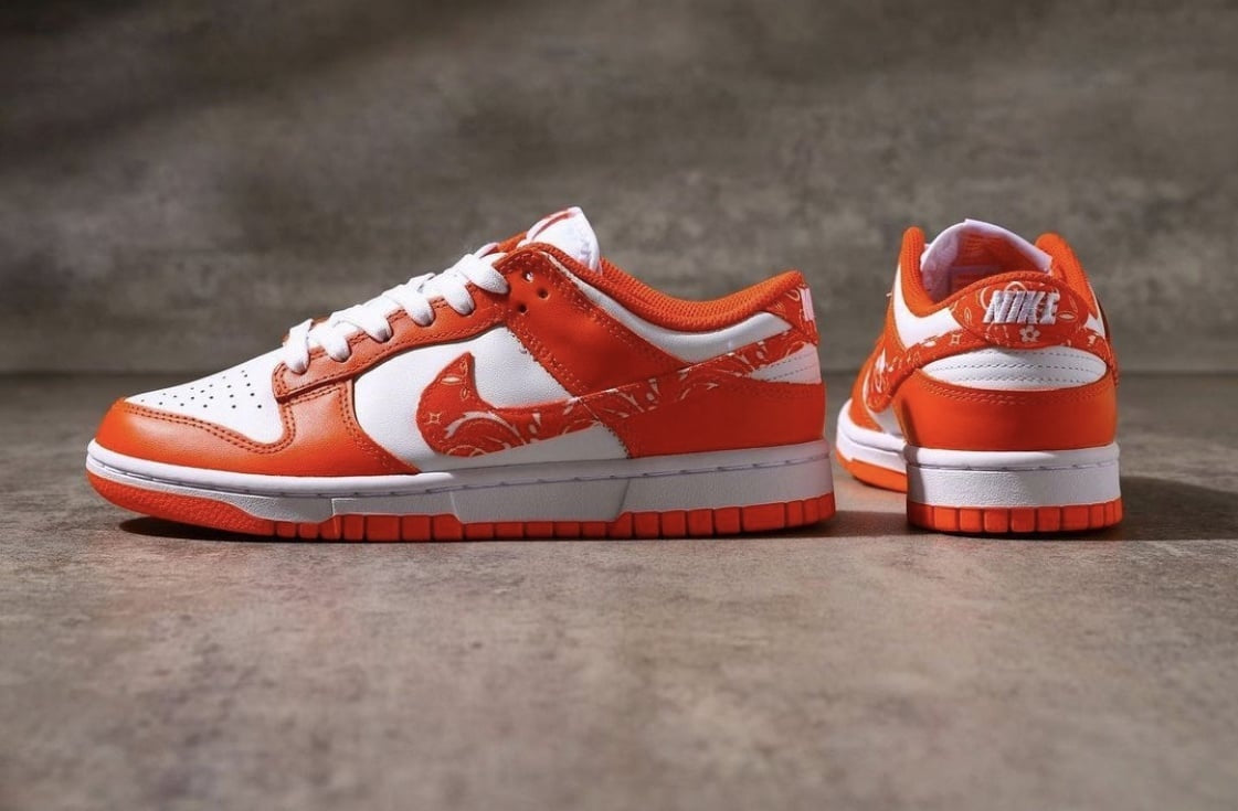 Nike Dunk Low 'Paisley Orange' (W) - Sneakerhype