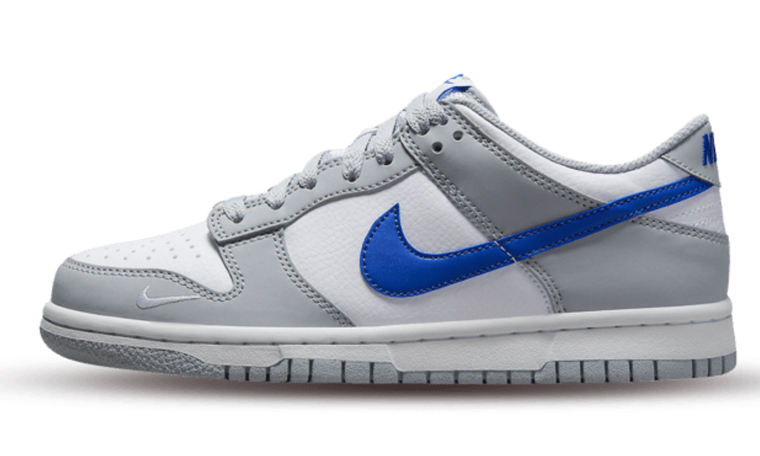 Nike Dunk Low ''White Grey Royal'' (GS)