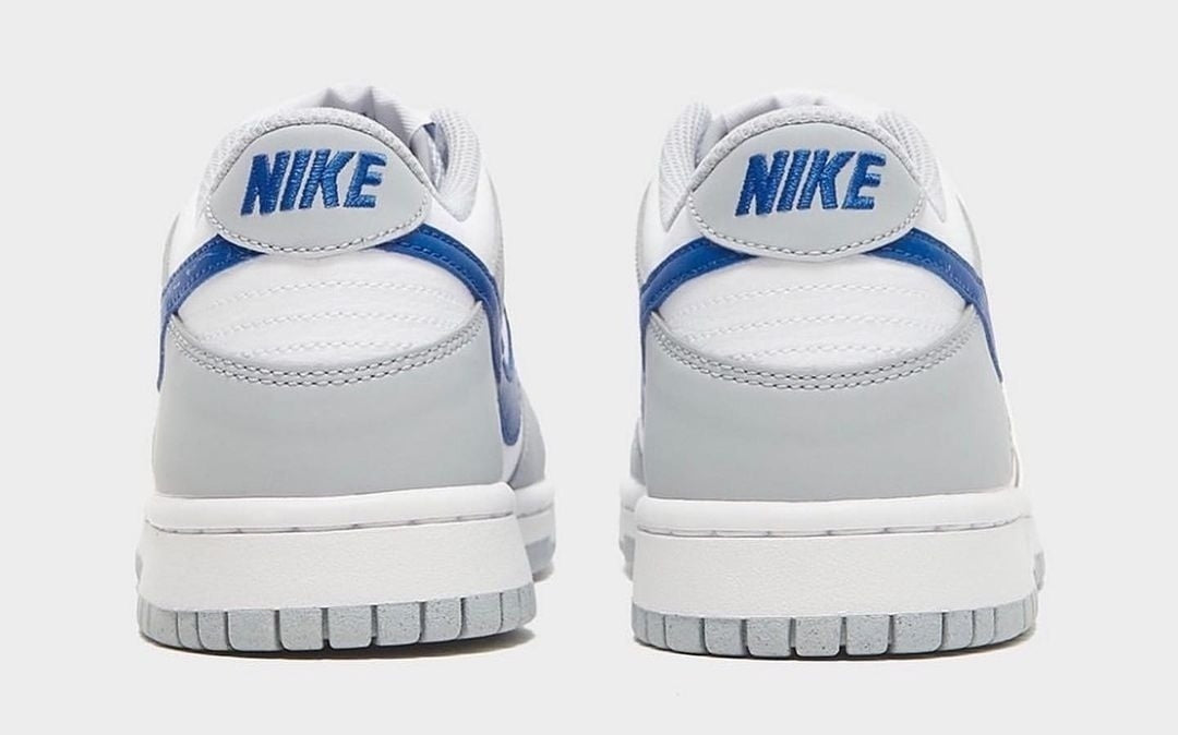 Nike Dunk Low 'White Grey Royal' (GS) - Sneakerhype