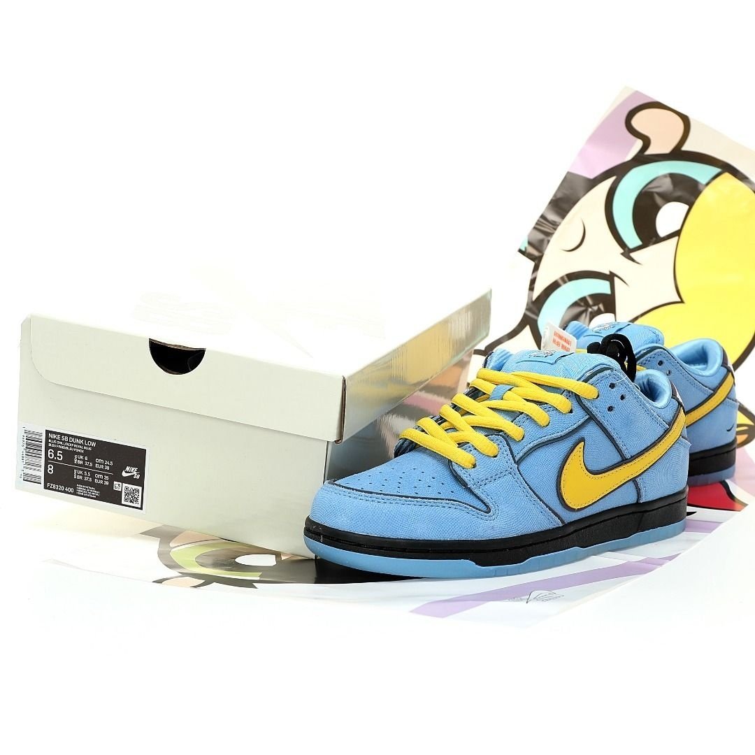 Nike SB Dunk Low The Powerpuff Girls Bubbles