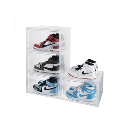 Premium Stackable Sneaker Boxes - Transparant - Sneakerhype