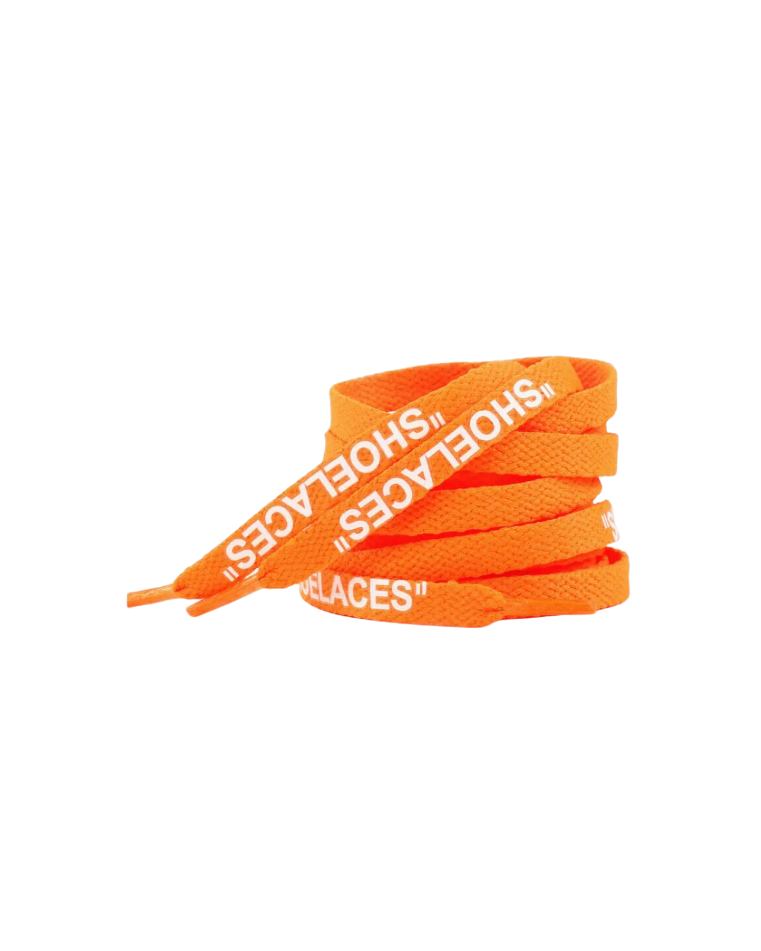 "SHOELACES" Laces Orange/White - Sneakerhype