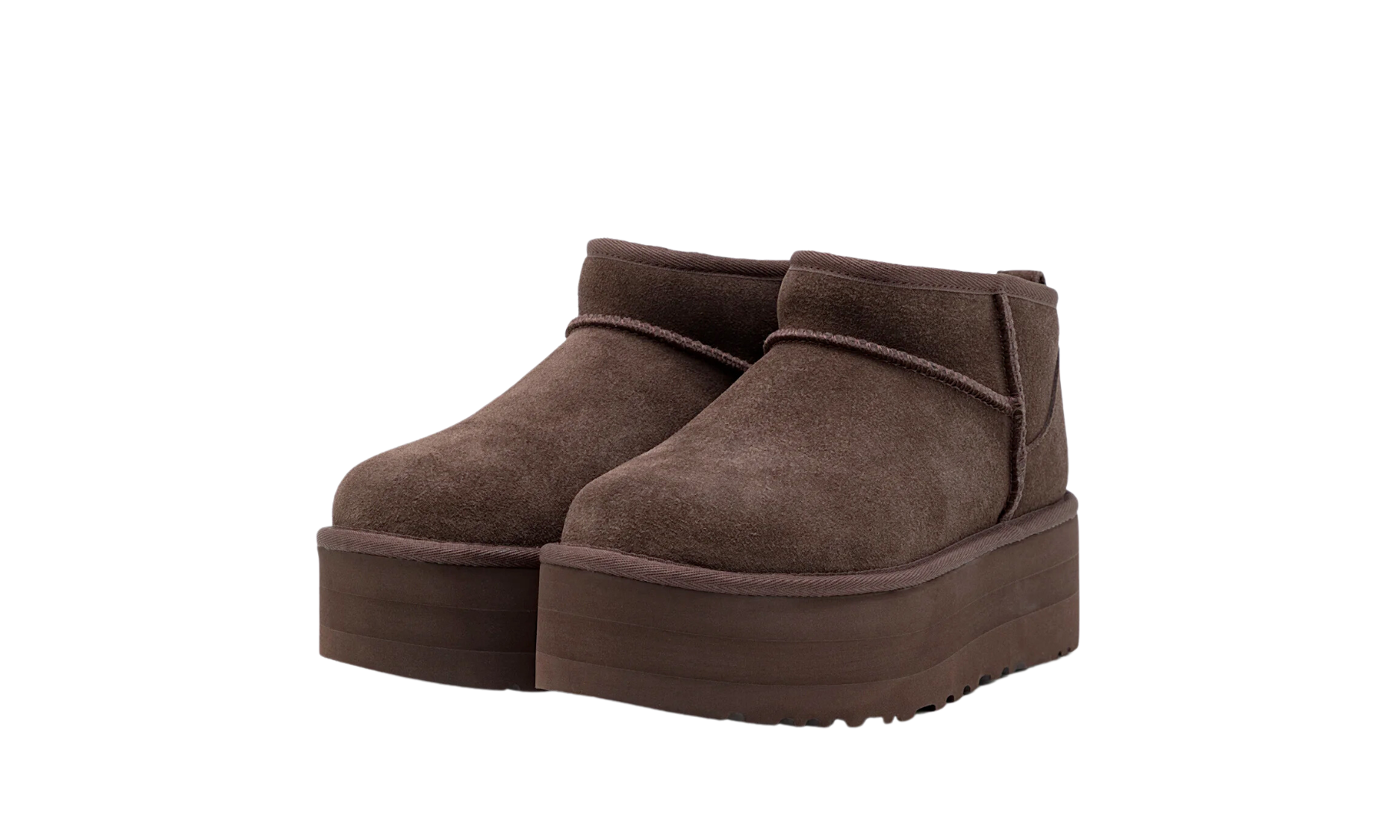 UGG Classic Mini Platform Boots Burnt Cedar