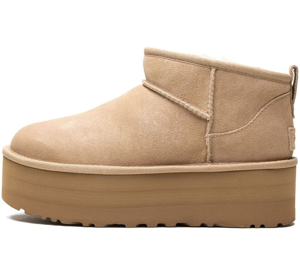 UGG Classic Ultra Mini Platform Boot Sand (W)