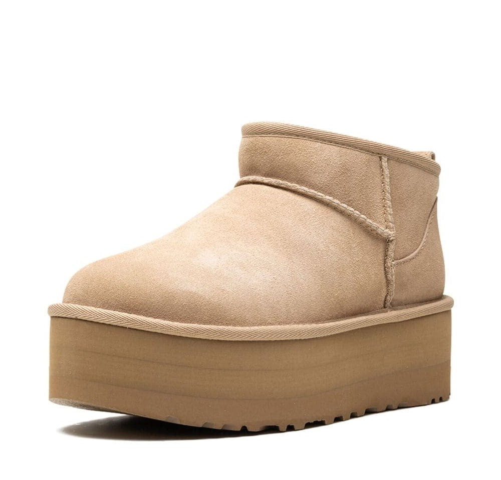 UGG Classic Ultra Mini Platform Boot Sand (W)