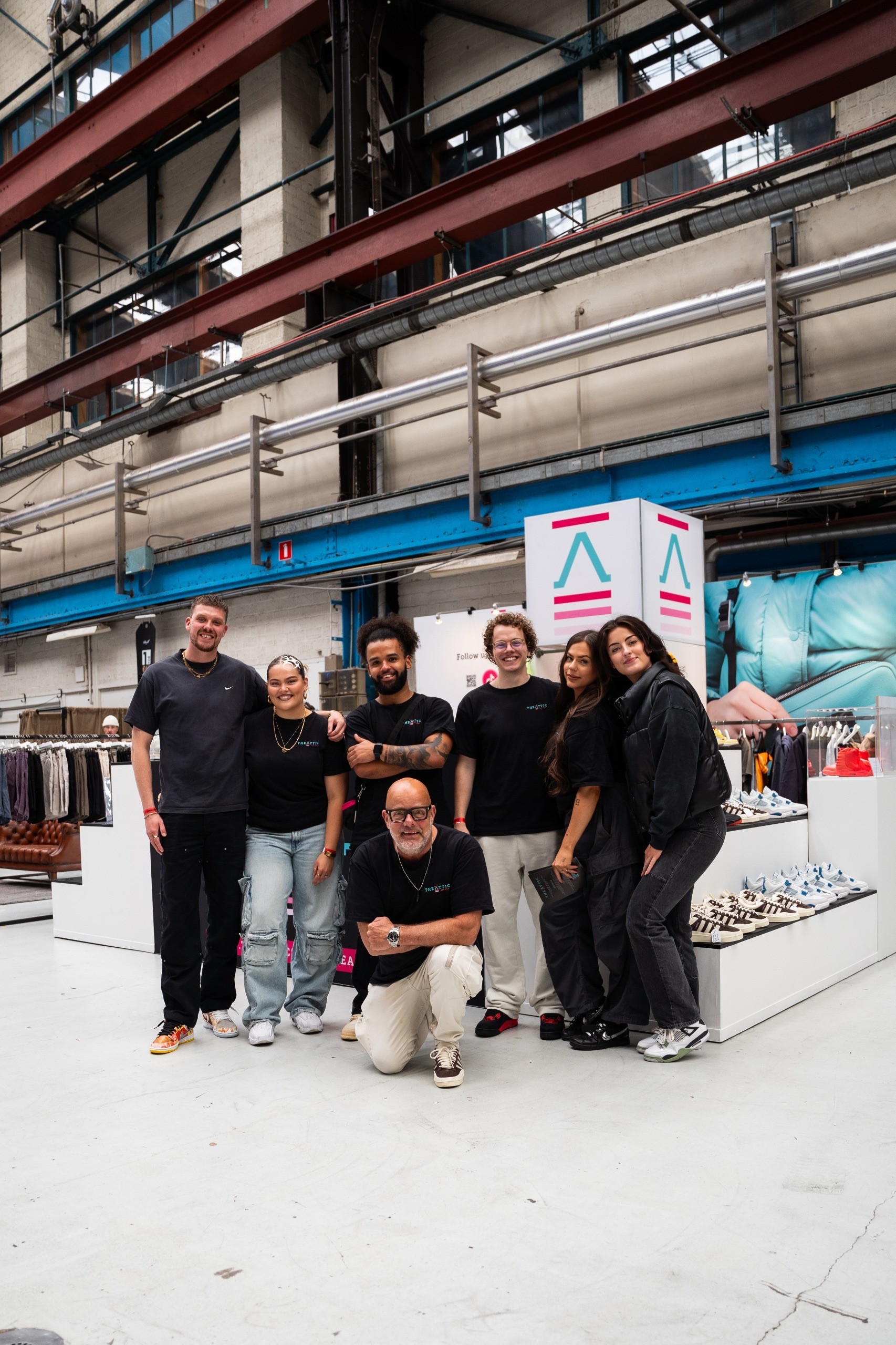 Het team van The Attic Streetwear